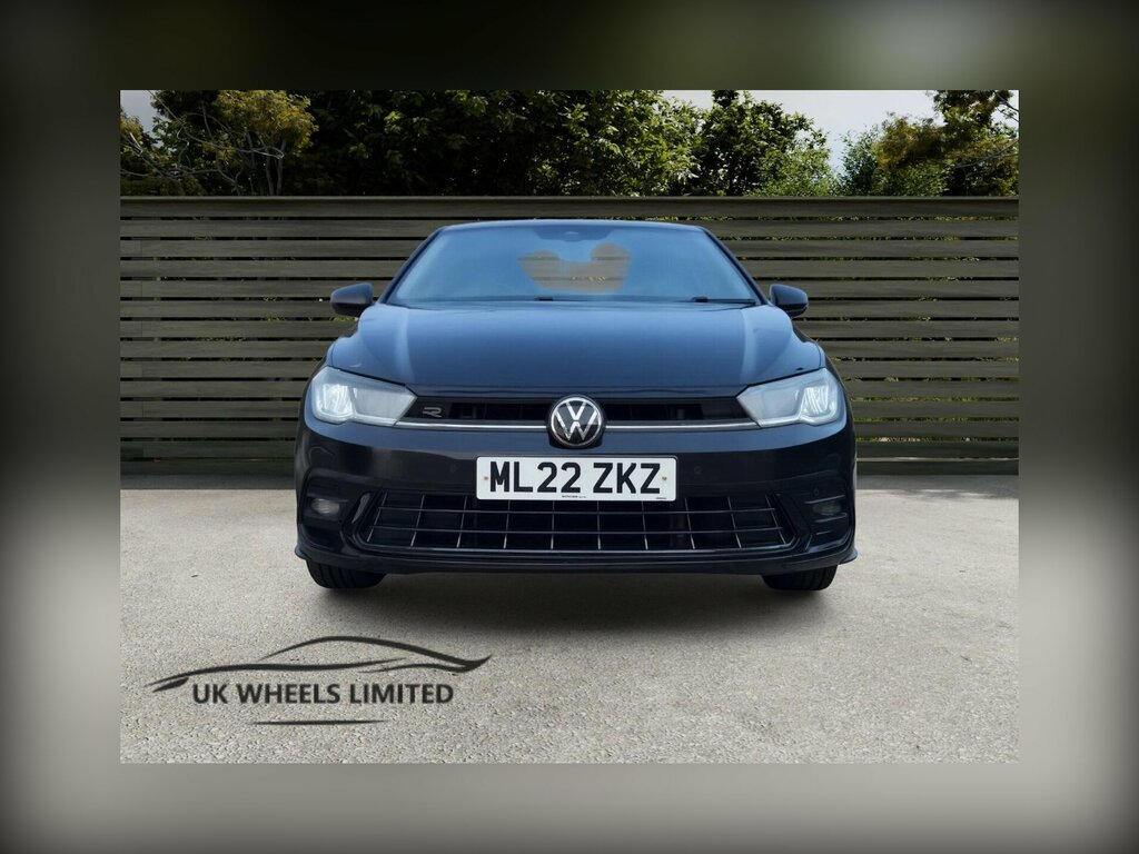 Volkswagen Polo 1.0 Tsi R-line Dsg Euro 6 Ss ML22ZKZ Black #2