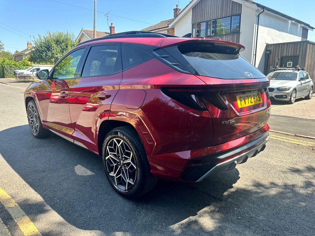 Hyundai Tucson 1.6 H T-gdi N Line S Euro 6 Ss FV72PXS Red #5