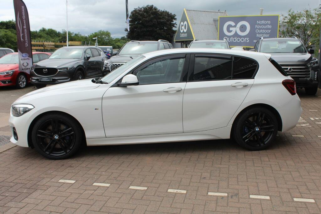 BMW 1 Series Hatchback YD68OKE White #5