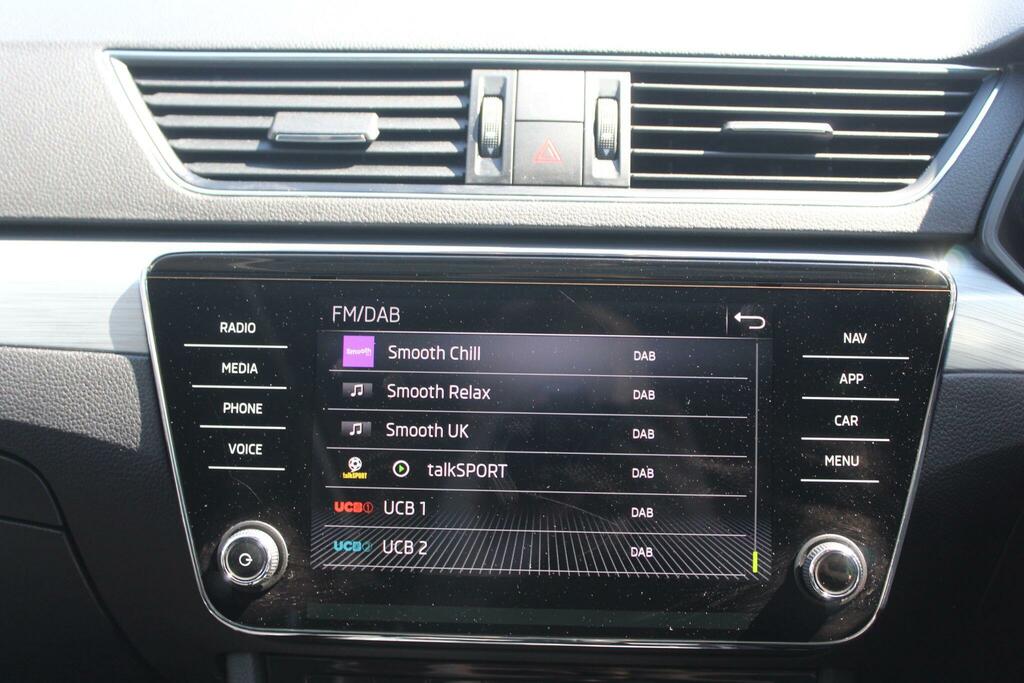 Skoda Superb Estate MW70MWM Blue #6