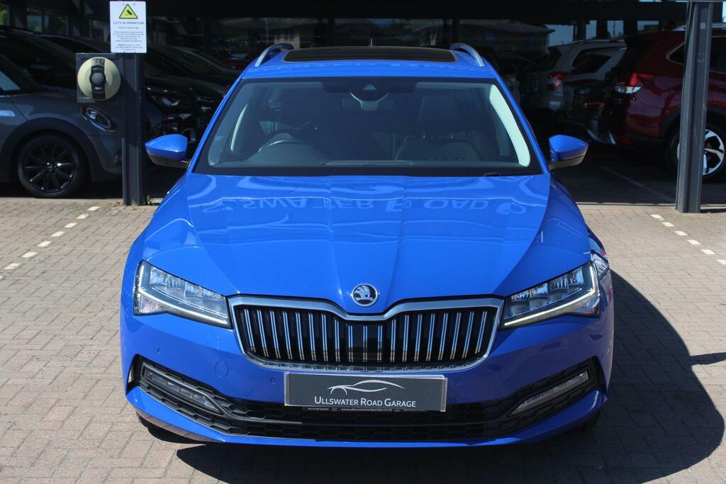 Skoda Superb Estate MW70MWM Blue #3