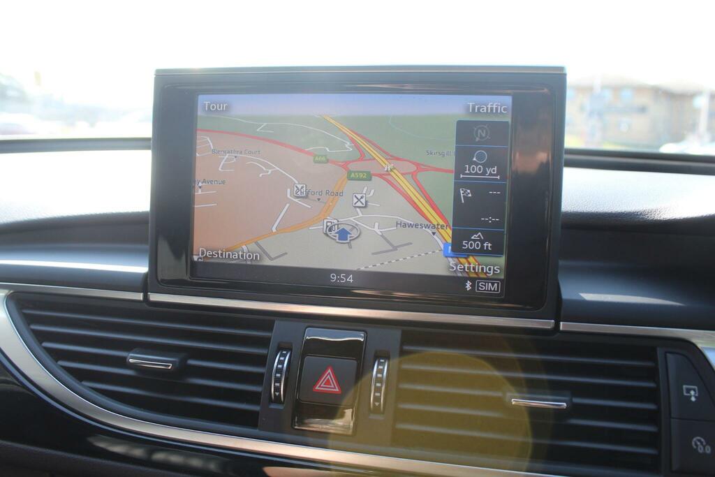 Audi A6 Saloon Saloon Black #4
