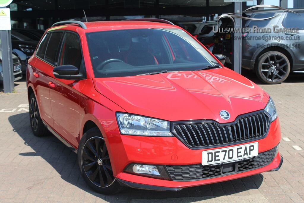 Skoda Fabia Monte Carlo Tsi Red