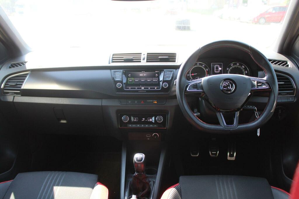 Skoda Fabia Monte Carlo Tsi Red #3