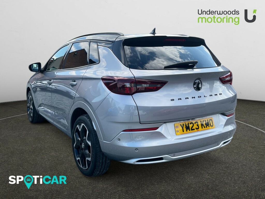 Vauxhall Grandland 1.2 130Ps Turbo Ultimate YM23KMO Grey #3
