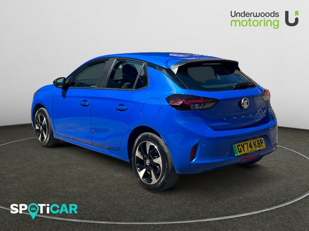 Vauxhall Corsa-e 100Kw Design 50Kwh GY74KBP Blue #6