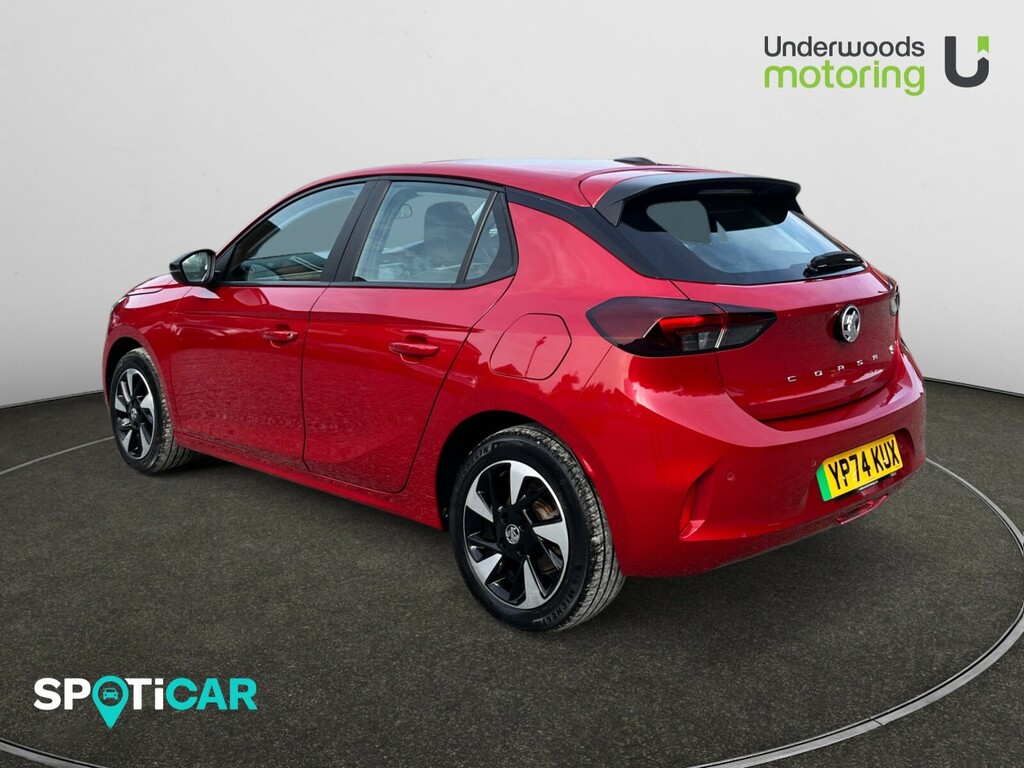 Vauxhall Corsa-e 100Kw Design 50Kwh YP74KUX Red #3