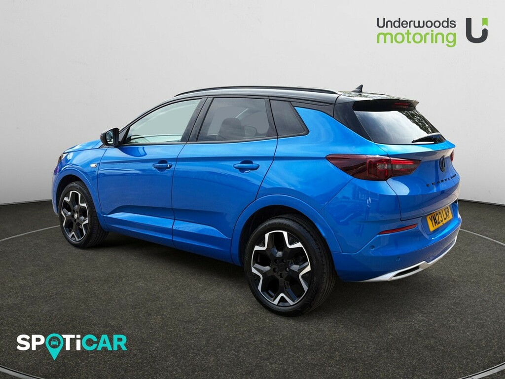 Vauxhall Grandland 1.2 Turbo 130Ps Ultimate YM23LKP Blue #3