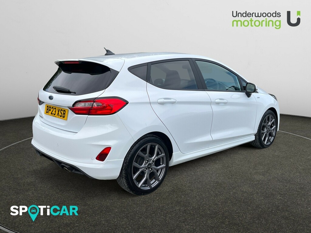 Ford Fiesta 1.0 100Ps Ecoboost St-line BP23XSB White #4
