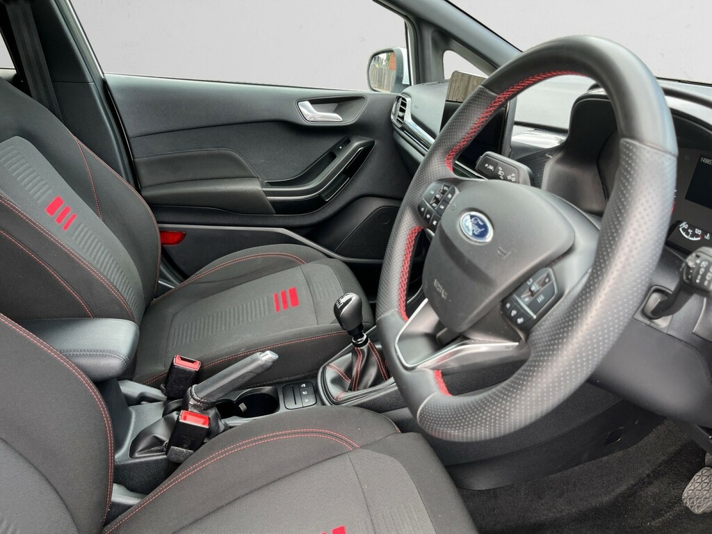 Ford Fiesta 1.0 100Ps Ecoboost St-line BP23XSB White #2