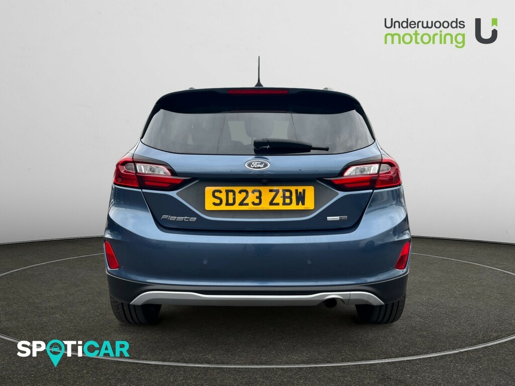 Ford Fiesta 1.0 Ecoboost Hybrid Mhev 125 Active X SD23ZBW Blue #5