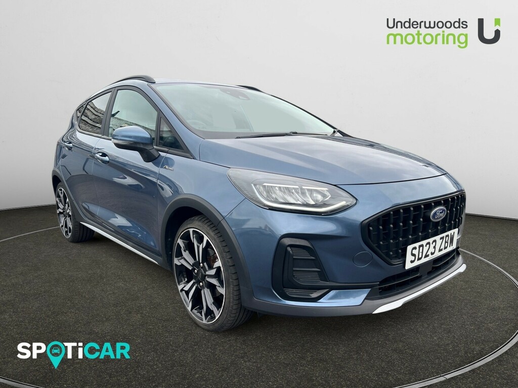 Ford Fiesta 1.0 Ecoboost Hybrid Mhev 125 Active X Blue