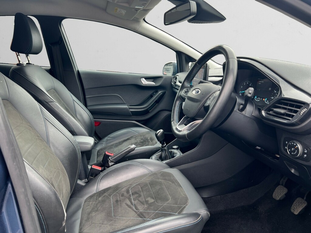 Ford Fiesta 1.0 Ecoboost Hybrid Mhev 125 Active X SD23ZBW Blue #2
