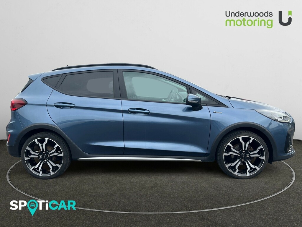 Ford Fiesta 1.0 Ecoboost Hybrid Mhev 125 Active X SD23ZBW Blue #3