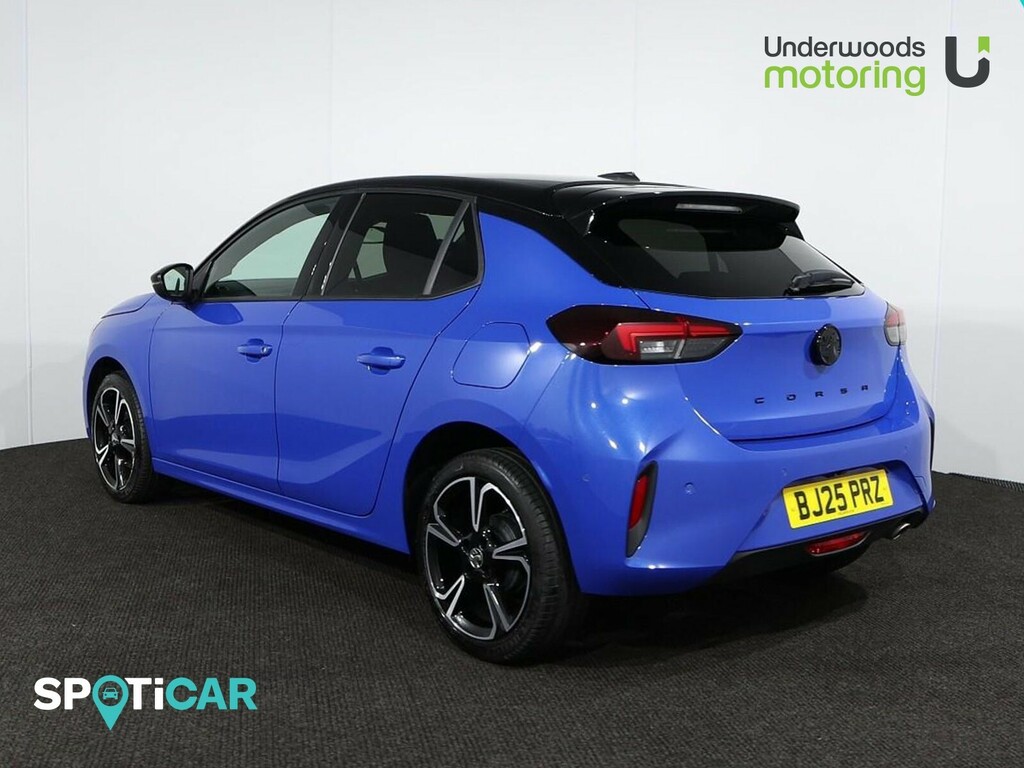 Vauxhall Corsa 1.2 100 Ps Turbo Gs BJ25PRZ Blue #3
