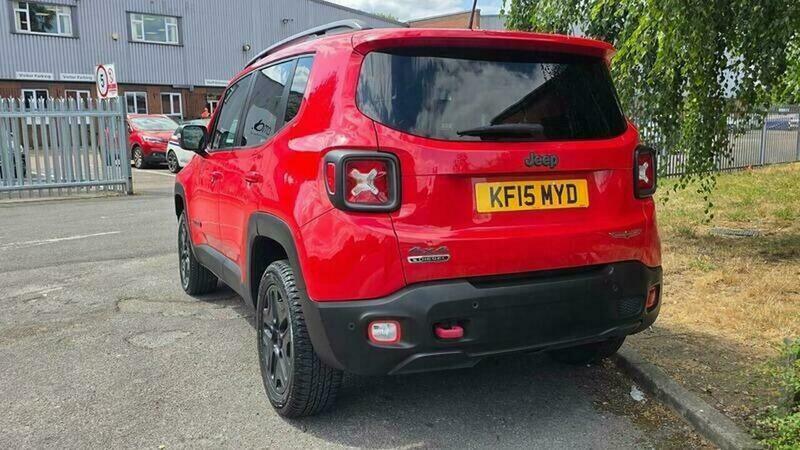 Jeep Renegade 2.0 Multijetii Trailhawk Suv KF15MYD Red #3