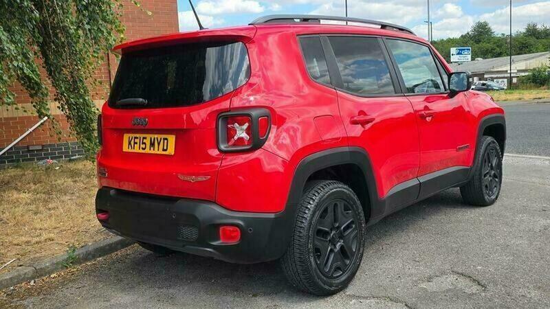Jeep Renegade 2.0 Multijetii Trailhawk Suv KF15MYD Red #4