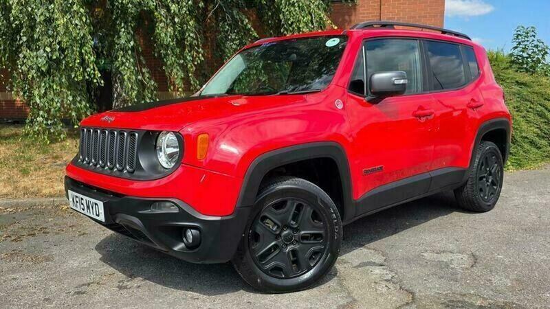 Jeep Renegade 2.0 Multijetii Trailhawk Suv KF15MYD Red #2