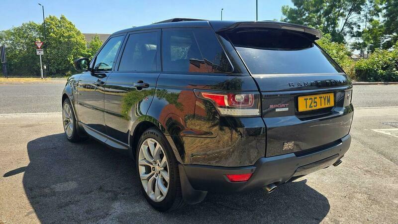 Land Rover Range Rover Sport Sdv6 Hse Luxury 5-Door 8 Services Tv Heated Steeri Grey #16