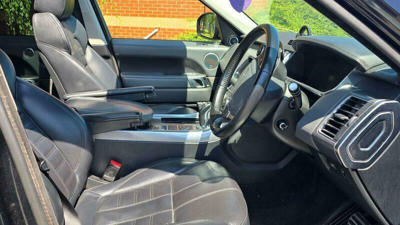 Land Rover Range Rover Sport Sdv6 Hse Luxury 5-Door 8 Services Tv Heated Steeri Grey #19