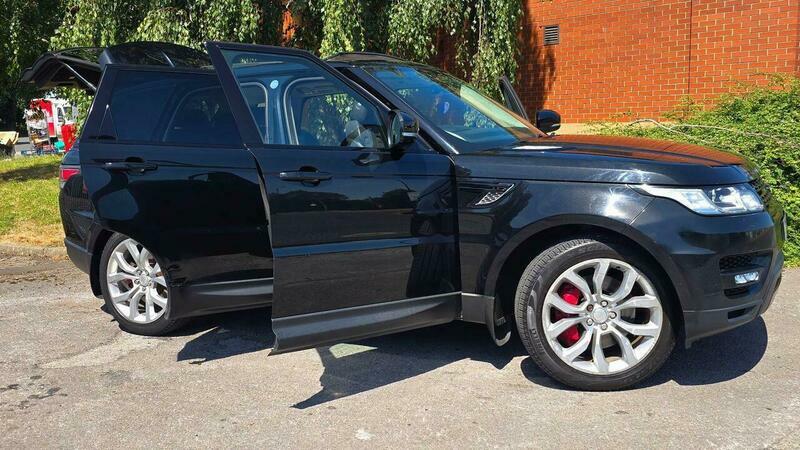 Land Rover Range Rover Sport Sdv6 Hse Luxury 5-Door 8 Services Tv Heated Steeri Grey #32