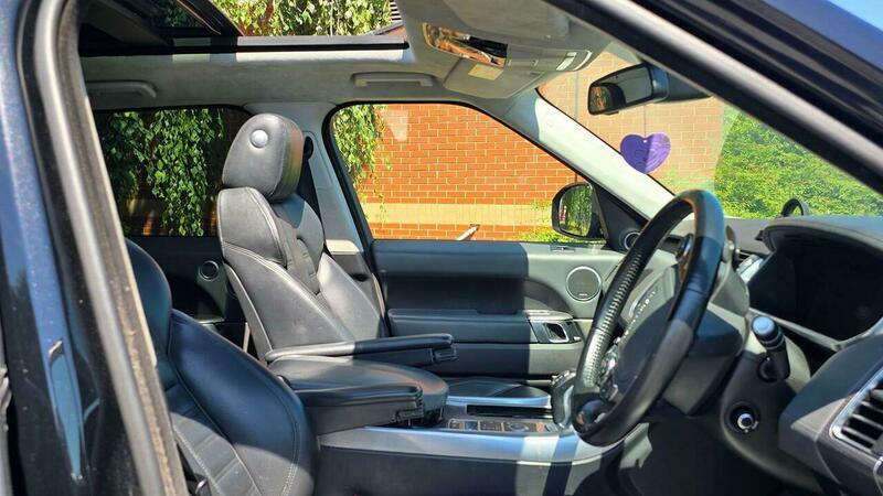 Land Rover Range Rover Sport Sdv6 Hse Luxury 5-Door 8 Services Tv Heated Steeri Grey #30