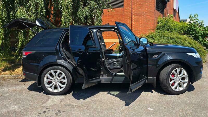 Land Rover Range Rover Sport Sdv6 Hse Luxury 5-Door 8 Services Tv Heated Steeri Grey #28