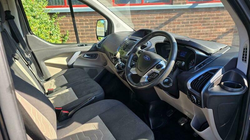 Ford Transit Custom 350 2.2 Tdci 100Ps L3h3 Lwb Hi Roof Panel Van 171K White #21