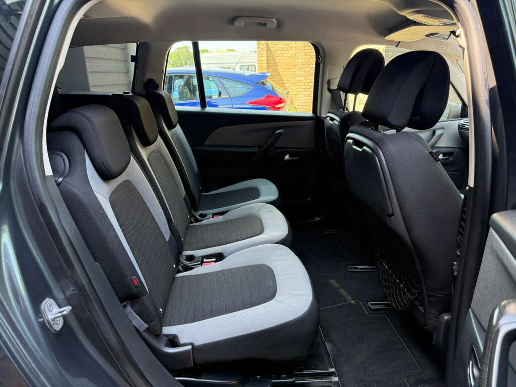 Citroen Grand C4 Picasso 1.6 C4 Grand Picasso Exclusive Blue Hdi YY65MXW Grey #3