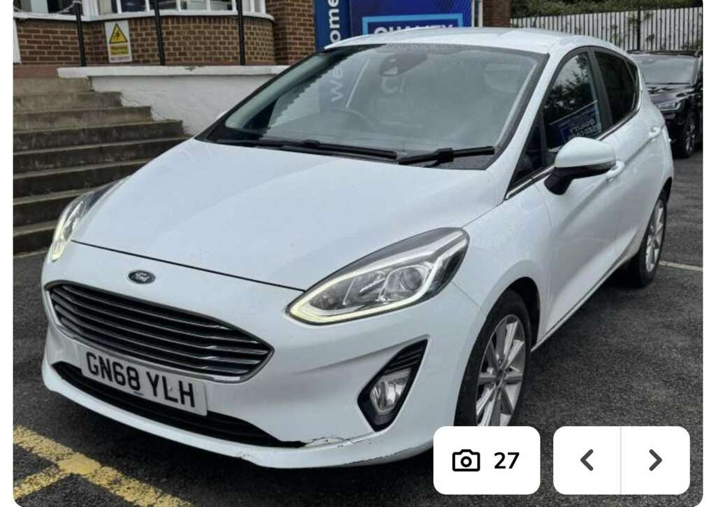 Ford Fiesta 1.0 Fiesta Titanium T White