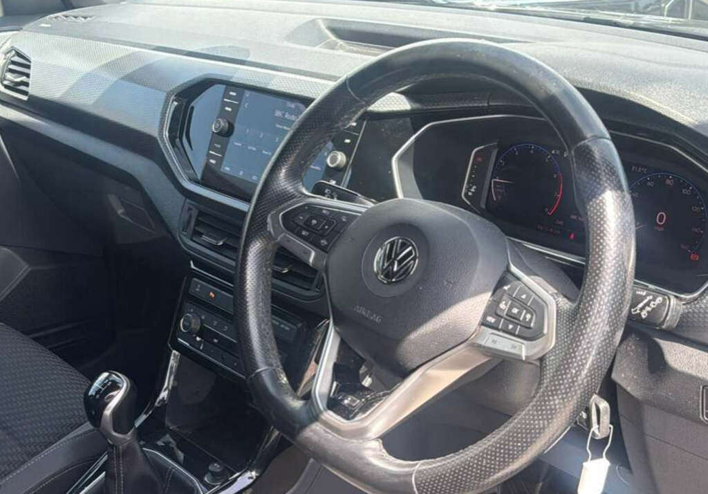 Volkswagen T-Cross 1.0 T-cross R-line Tsi Grey #3
