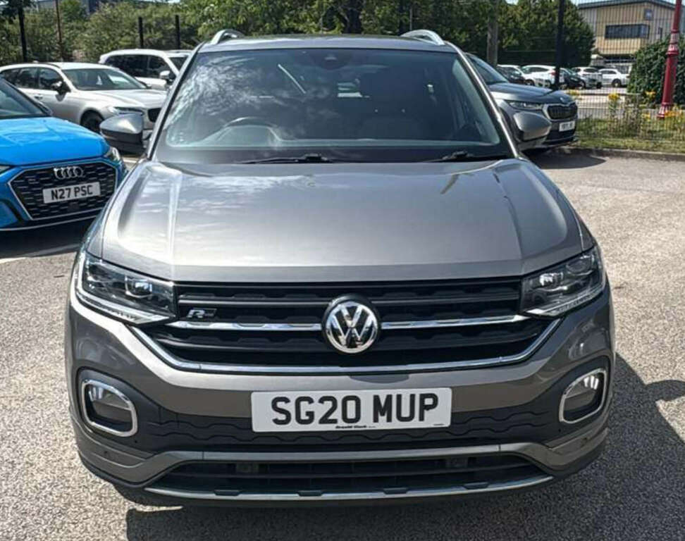 Volkswagen T-Cross 1.0 T-cross R-line Tsi Grey #2