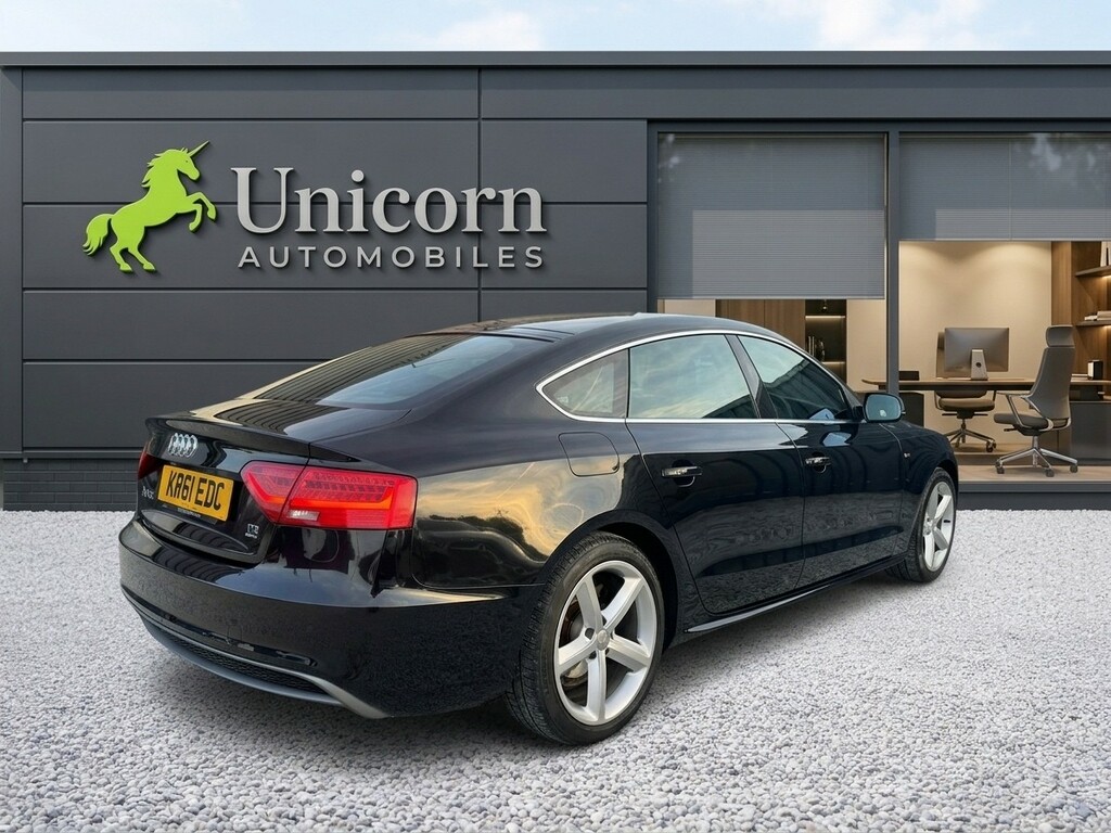 Audi A5 2.0 Tdi S Line 2012 Black #3
