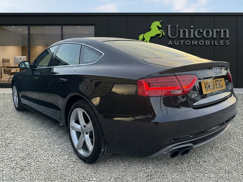 Audi A5 2.0 Tdi S Line 2012 Black #5