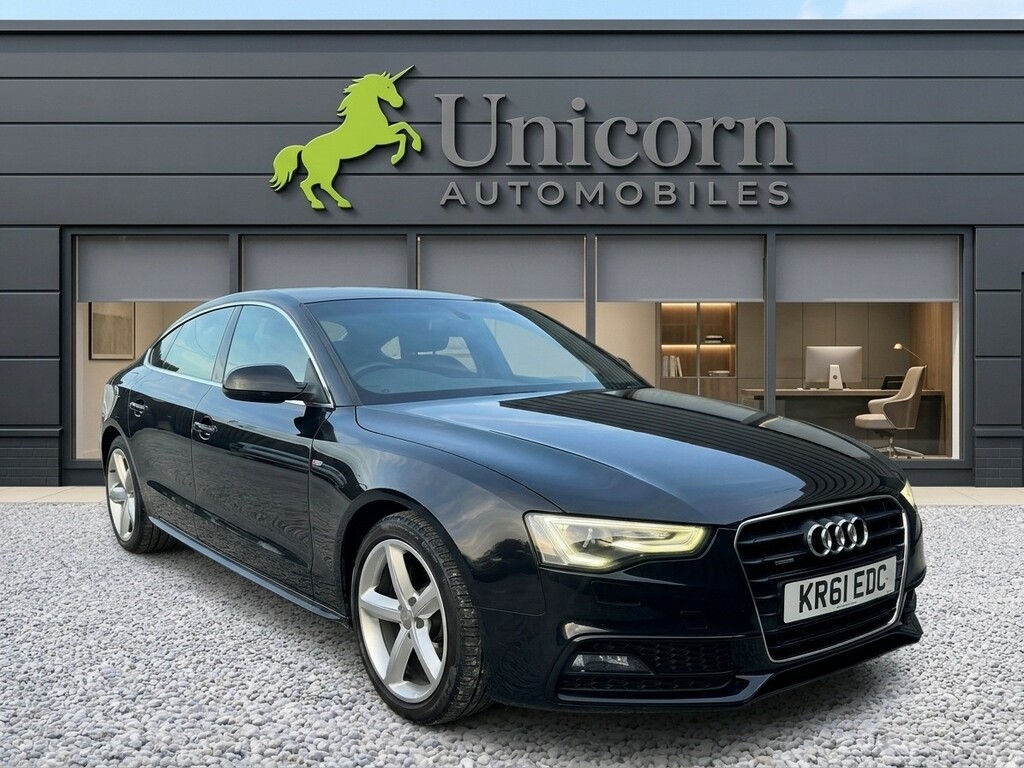 Audi A5 2.0 Tdi S Line 2012 Black