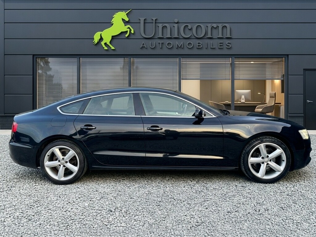 Audi A5 2.0 Tdi S Line 2012 Black #2