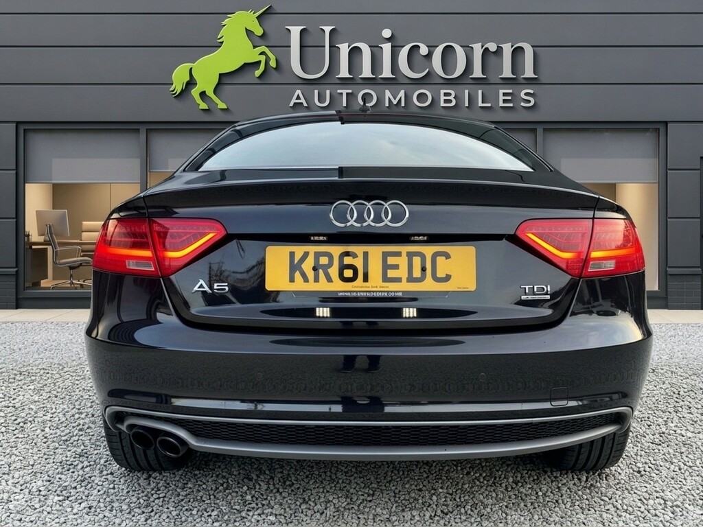 Audi A5 2.0 Tdi S Line 2012 Black #4