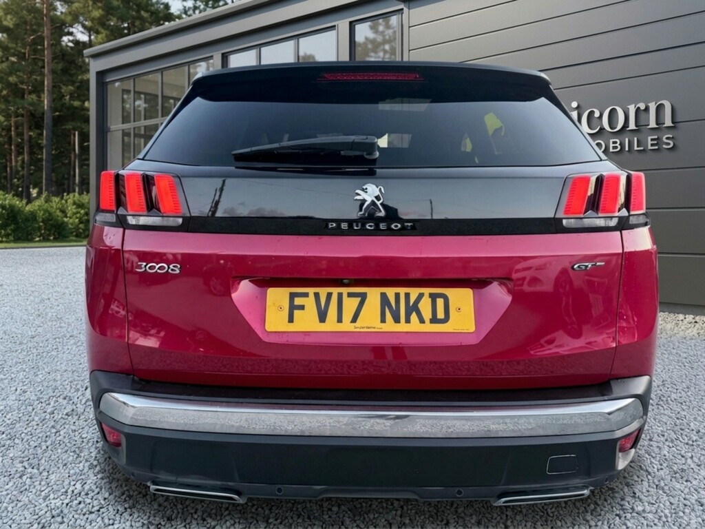 Peugeot 3008 2.0 Bluehdi Gt 2017 FV17NKD Red #4