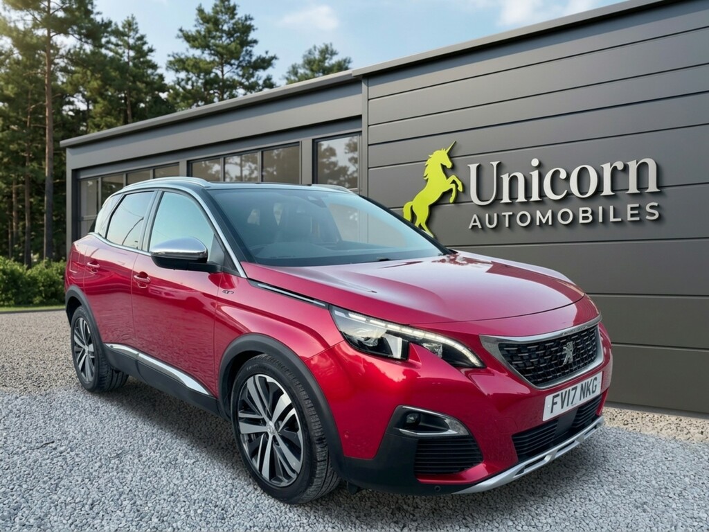 Peugeot 3008 2.0 Bluehdi Gt 2017 FV17NKD Red