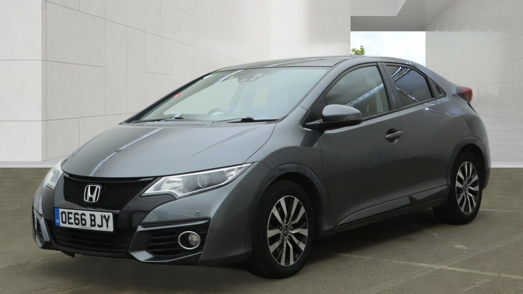 Honda Civic 1.6 I-dtec Sr 2016 Grey #6