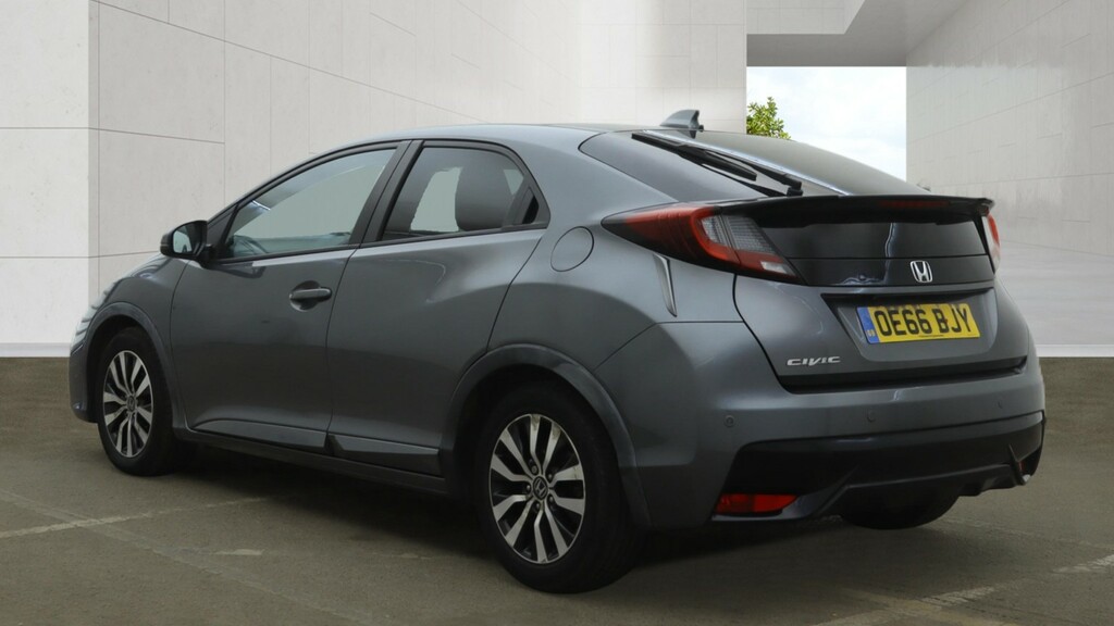 Honda Civic 1.6 I-dtec Sr 2016 Grey #4