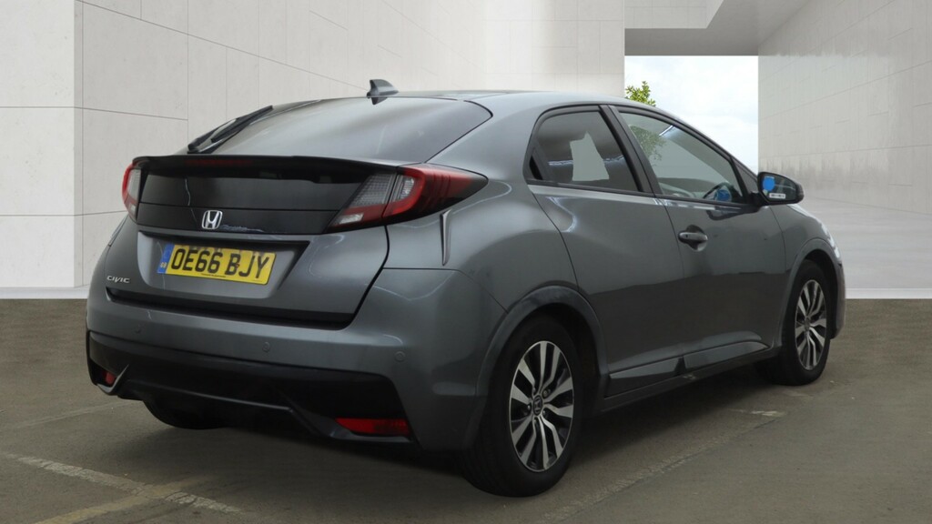 Honda Civic 1.6 I-dtec Sr 2016 Grey #3