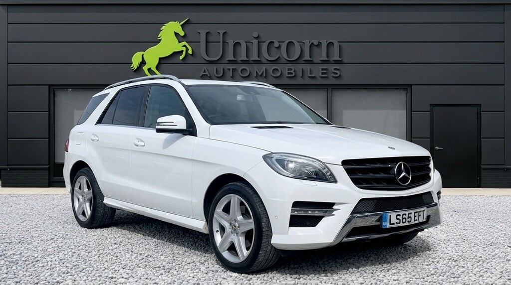 Mercedes-Benz M Class 2.1 Ml250 Bluetec Amg Line 2015 White #2