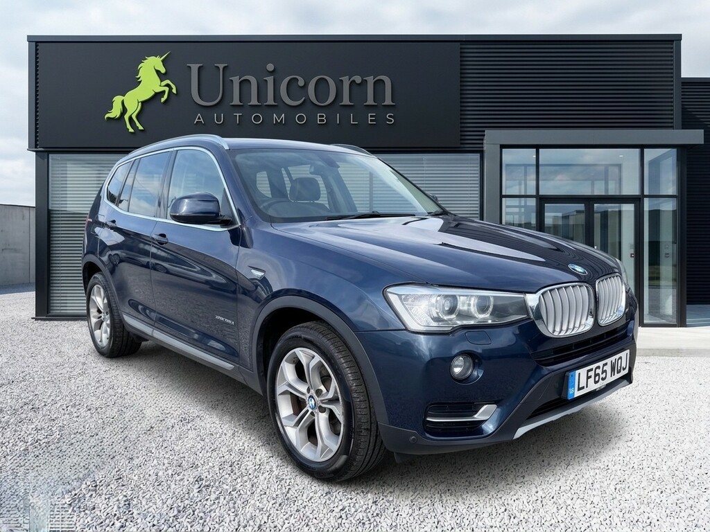 BMW X3 2.0 X3 Xdrive20d Xline 2015 Blue