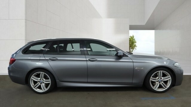 BMW 5 Series 2.0 520D M Sport Touring Grey #2