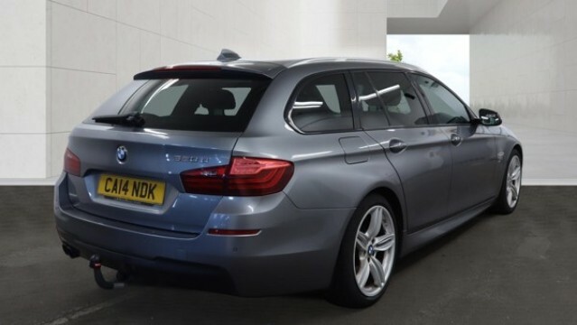 BMW 5 Series 2.0 520D M Sport Touring Grey #3