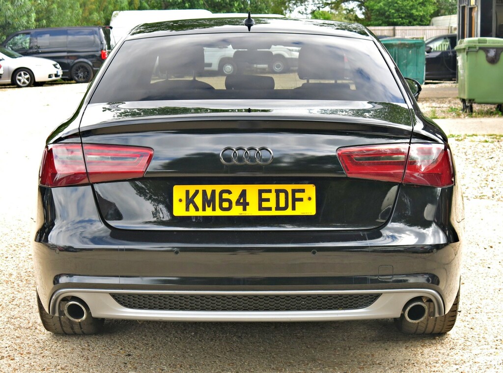 Audi A6 Saloon Saloon 190Hp Ultra Black Edition S Line 2014 Black #4