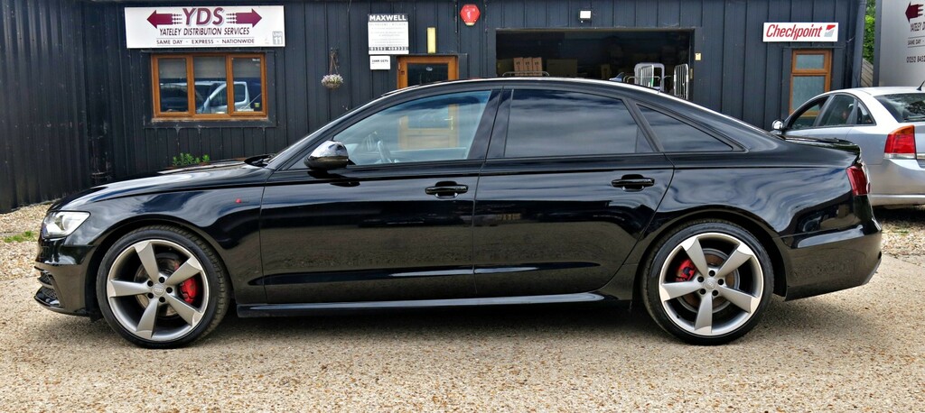 Audi A6 Saloon Saloon 190Hp Ultra Black Edition S Line 2014 Black #2