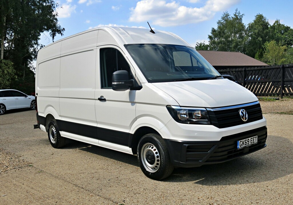 Volkswagen Crafter Panel Van 2.0 Tdi Startline Euro6 Mwb Highroof Cr3 GK69EET White #4