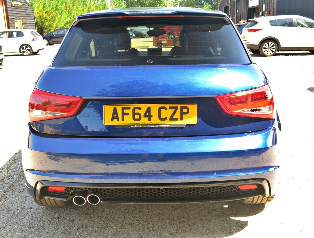 Audi A1 Hatchback 2.0 140Hp Black Edtion 2014 Blue #4